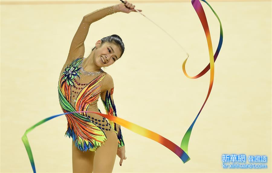 （体育）（5）艺术体操——全国个人冠军赛：刘佳慧获成年个人全能赛亚军
