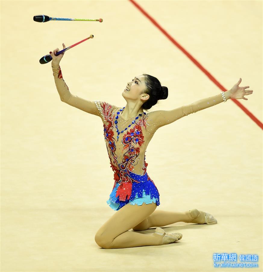 （体育）（8）艺术体操——全国个人冠军赛：刘佳慧获成年个人全能赛亚军