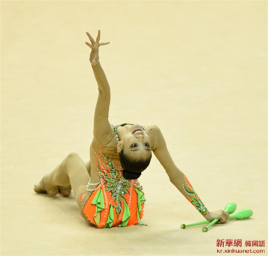 （體育）（2）藝術體操——全國冠軍賽：栗慧琳獲少年個人全能冠軍