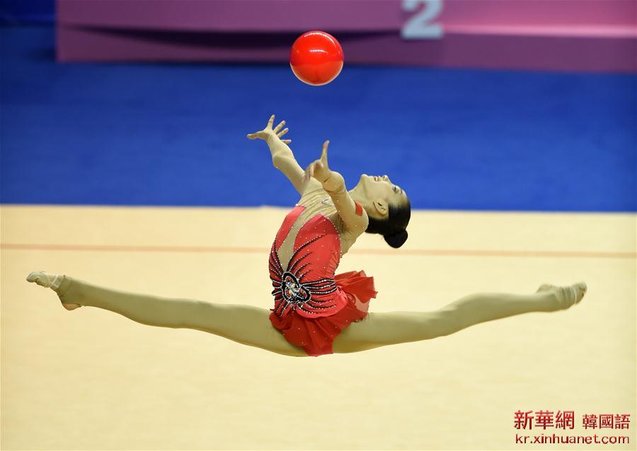 （体育）（8）艺术体操——全国冠军赛：栗慧琳获少年个人全能冠军