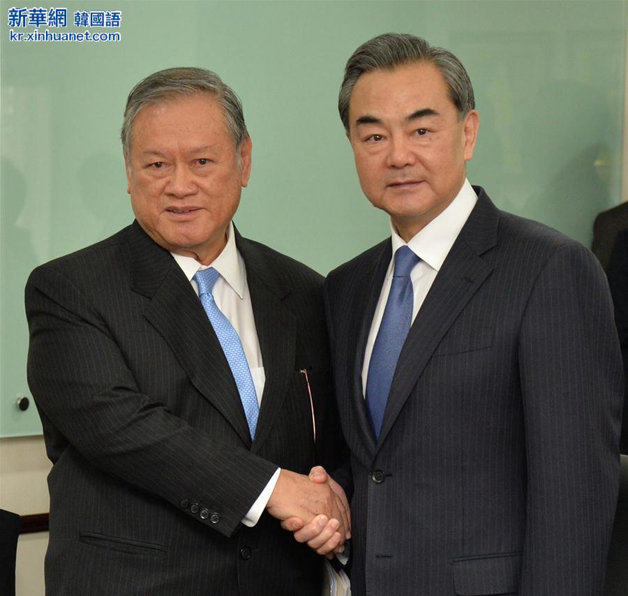 （请以此署名为准）（XHDW）王毅与文莱外交与贸易部第二部长林玉成举行会谈