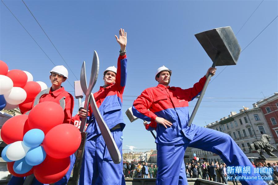 （国际）（2）俄罗斯庆祝“五一”劳动节