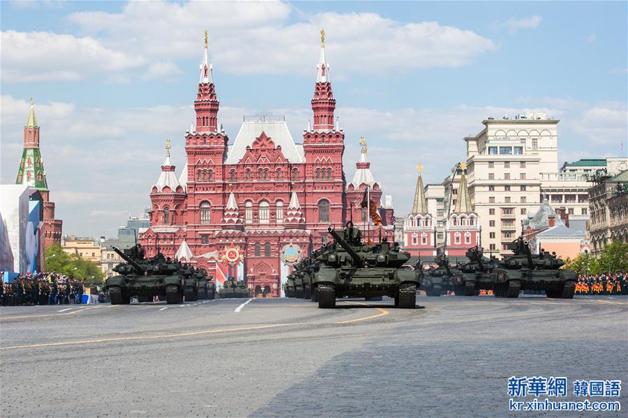 （国际）（3）俄罗斯举行胜利日阅兵式彩排