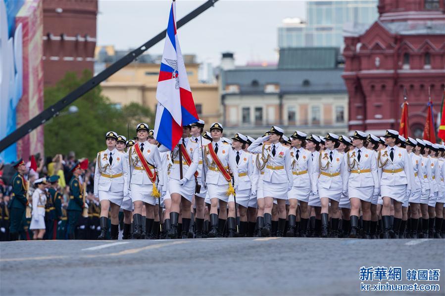 （国际）（5）俄罗斯举行胜利日阅兵式彩排