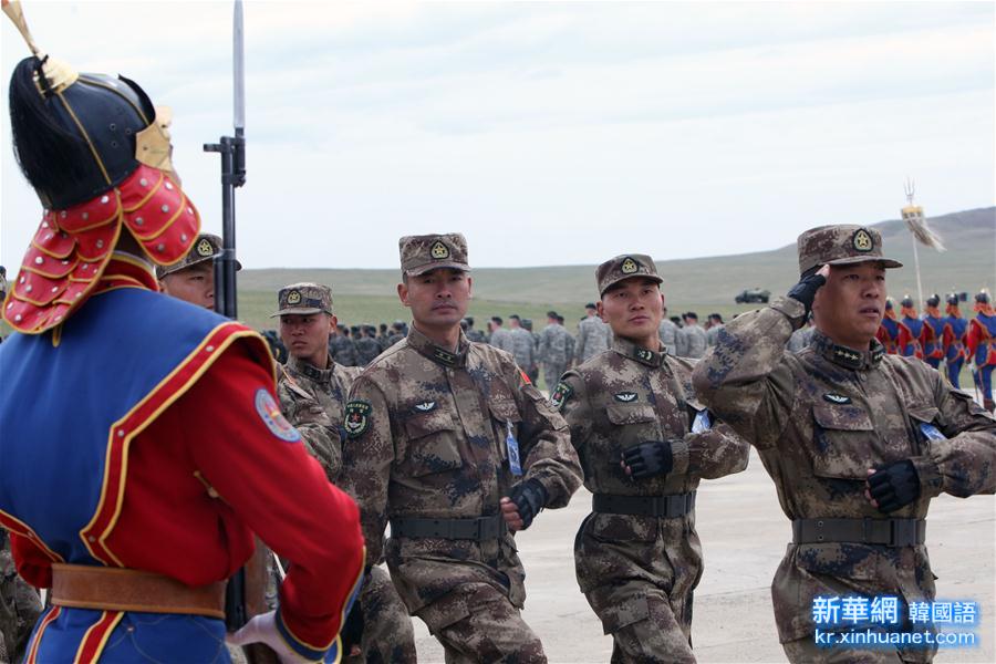 （国际）（3）中方参加在蒙古国举行的多国军事演习