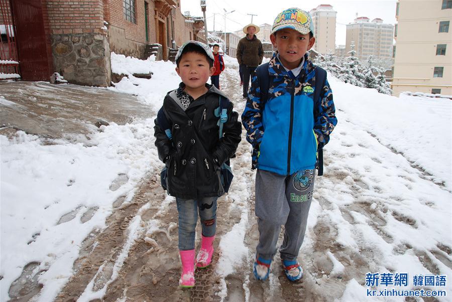 #（生态）（2）甘南藏区夏日降雪
