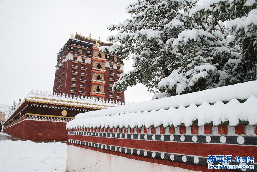 #（生态）（3）甘南藏区夏日降雪