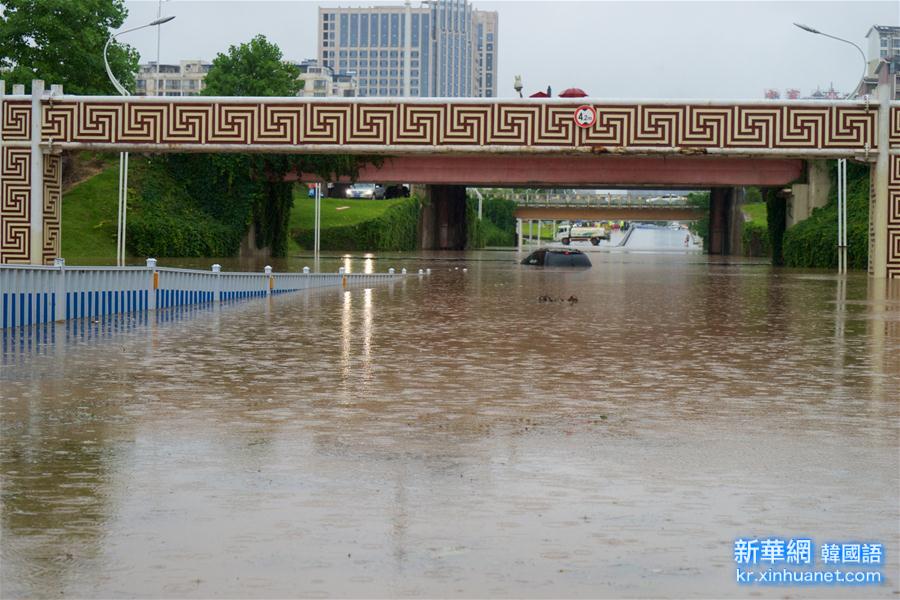 （生态）（6）南昌遭遇暴雨 部分路段出现积水