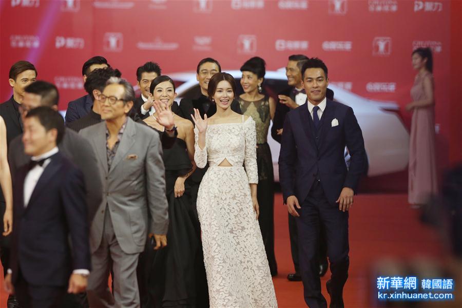 （文化）（4）2016上海国际电影电视节盛典红毯仪式举行