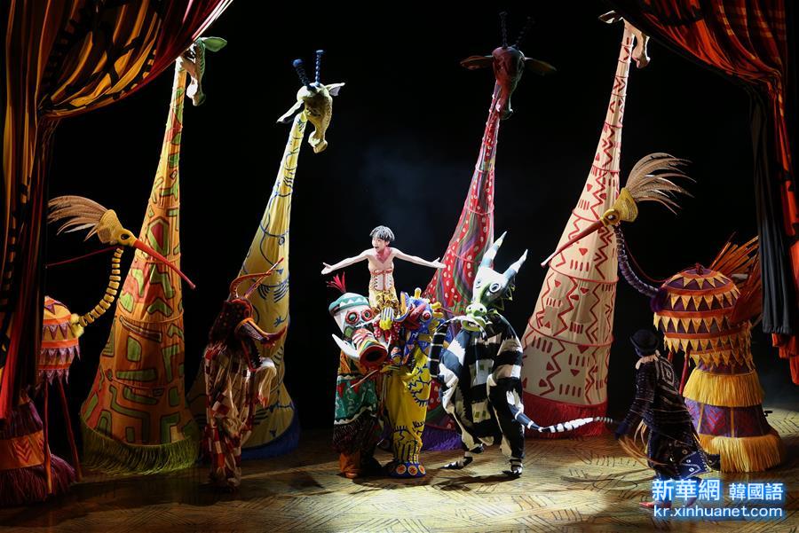 （文化）（2）迪士尼经典音乐剧《狮子王》中文版全球首演