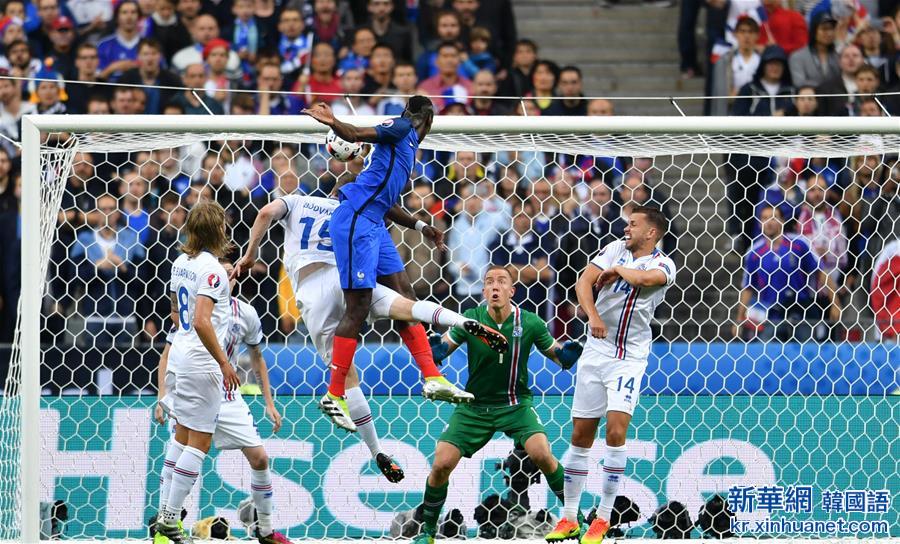 （欧锦赛）（15）足球——四分之一决赛：法国对阵冰岛