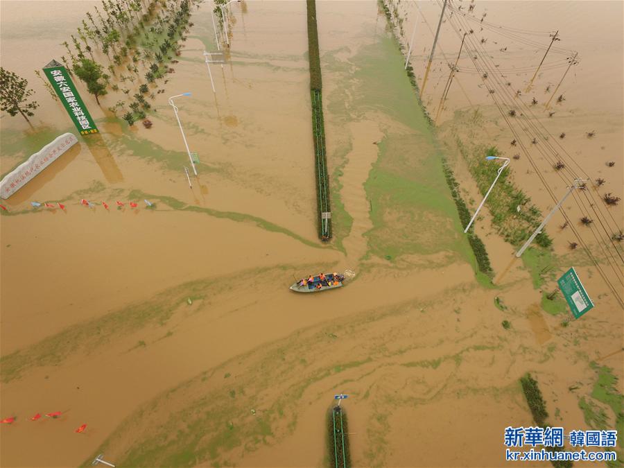 （抗洪救灾）（6）安徽舒城：遭遇洪水袭击 万余群众转移