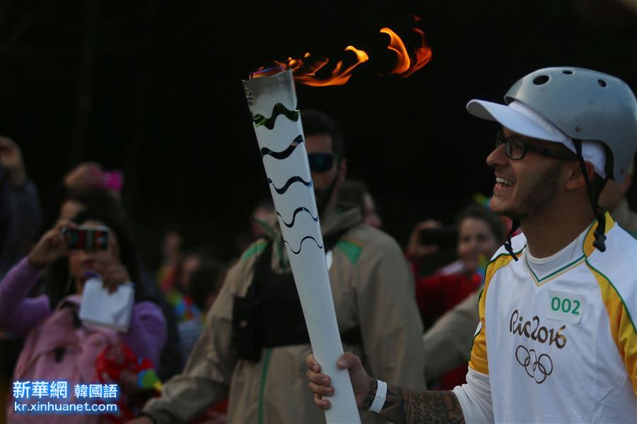 （里约奥运会）（2）奥运火炬在圣保罗传递