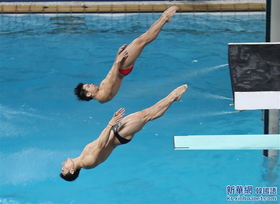 （里约奥运会）（4）跳水——中国跳水队在里约进行适应性训练