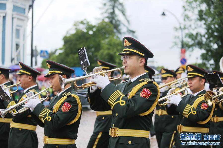 （国际）（2）中国军乐团参加芬兰哈米纳国际军乐节
