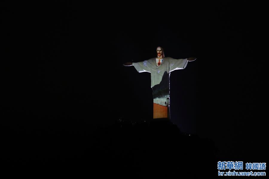 （里约奥运会）（2）耶稣像换装迎奥运