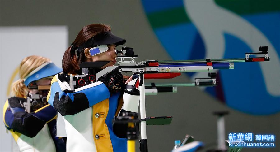（里约奥运会）（8）射击——杜丽获女子10米气步枪银牌
