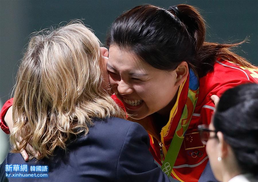 （里约奥运会·领奖台）（6）射击——女子10米气手枪：张梦雪为中国队摘得首金