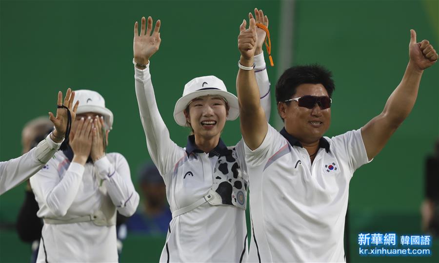 （里约奥运会·夺冠一刻）（14）射箭——韩国女团夺冠