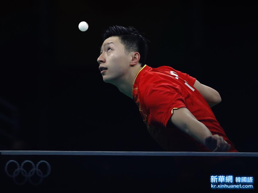 （裏約奧運會）（3）乒乓球——中國選手馬龍成功晉級