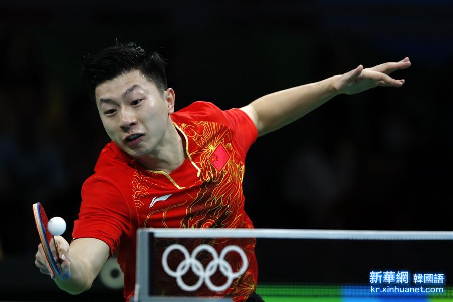 （裏約奧運會）（4）乒乓球——中國選手馬龍成功晉級