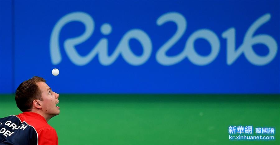 （里约奥运会）（9）乒乓球——中国选手马龙成功晋级