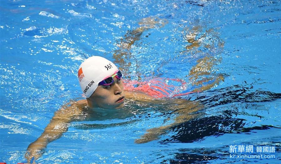 （里约奥运会）（9）游泳——孙杨晋级男子200米自由泳决赛