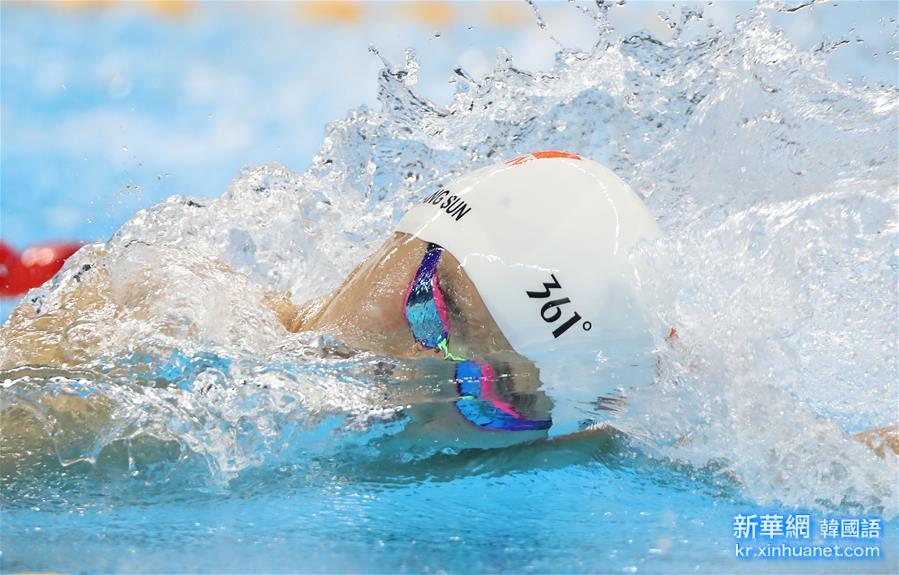 （里约奥运会）（14）游泳——孙杨晋级男子200米自由泳决赛