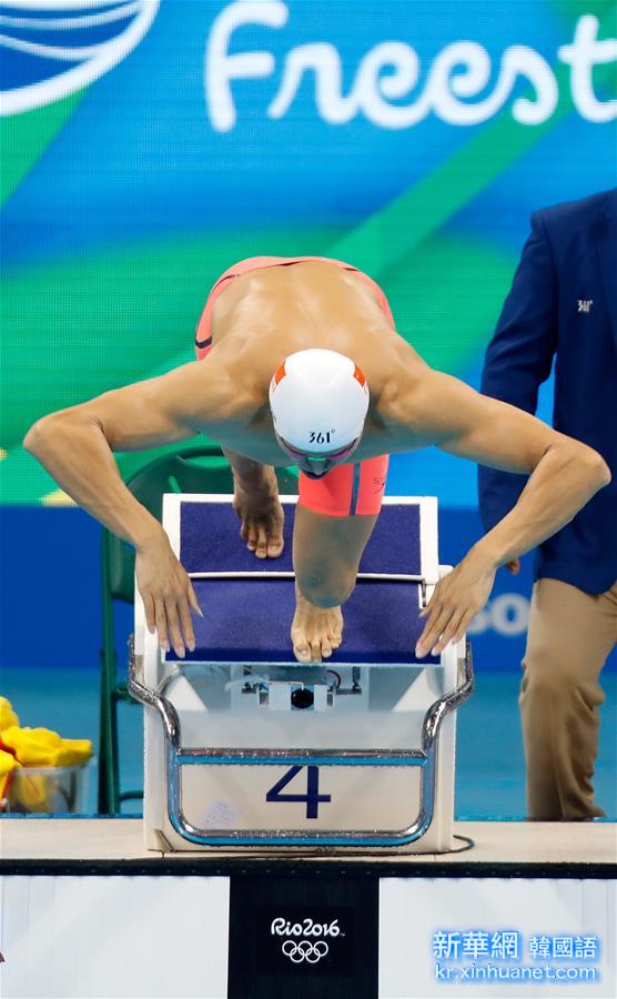 （里约奥运会）（17）游泳——孙杨晋级男子200米自由泳决赛