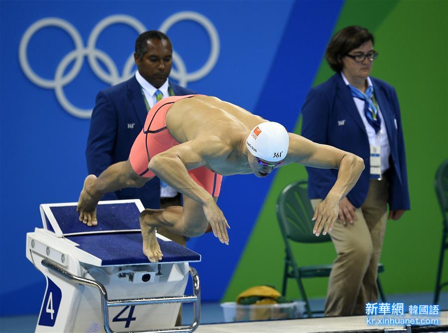 （里约奥运会）（24）游泳——孙杨晋级男子200米自由泳决赛