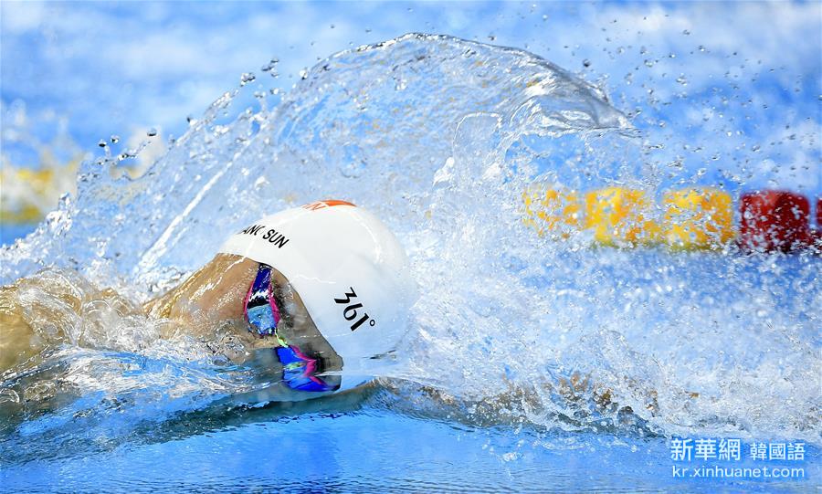 （里约奥运会）（25）游泳——孙杨晋级男子200米自由泳决赛