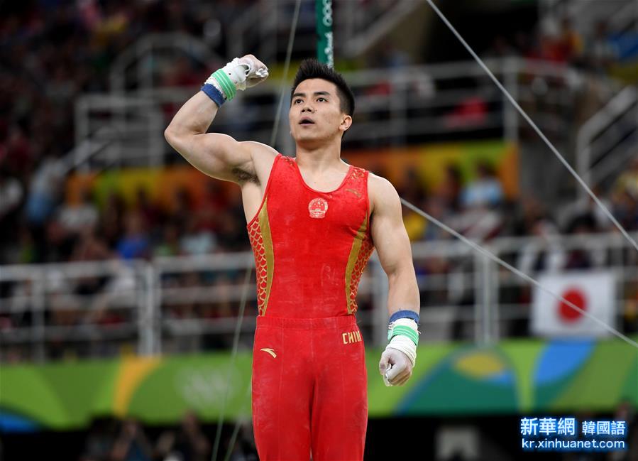 （里约奥运会）（4）体操——男子团体决赛：中国队获铜牌