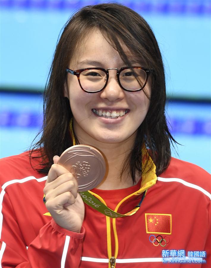 （里约奥运会·领奖台）（4）游泳——傅园慧女子100米仰泳摘铜