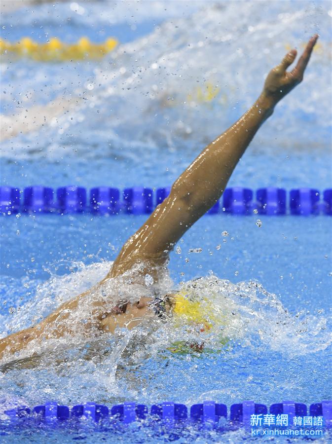  （里约奥运会）游泳——徐嘉余晋级男子100米仰泳决赛