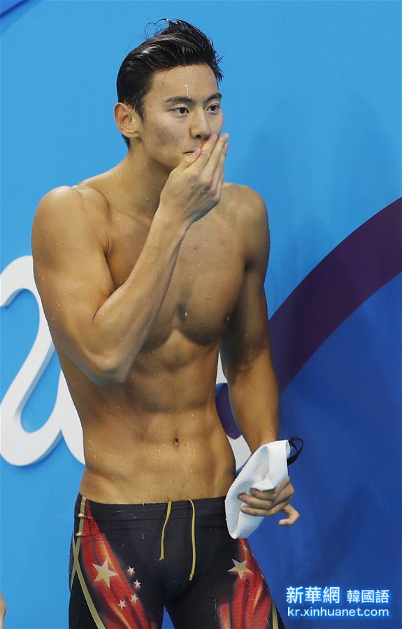 （裏約奧運會）（3）游泳——寧澤濤晉級男子100米自由泳準決賽