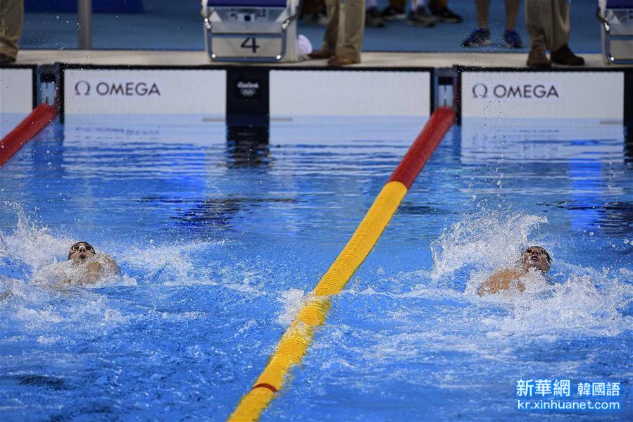 （里约奥运会）（28）游泳——男子200米个人混合泳：菲尔普斯夺冠