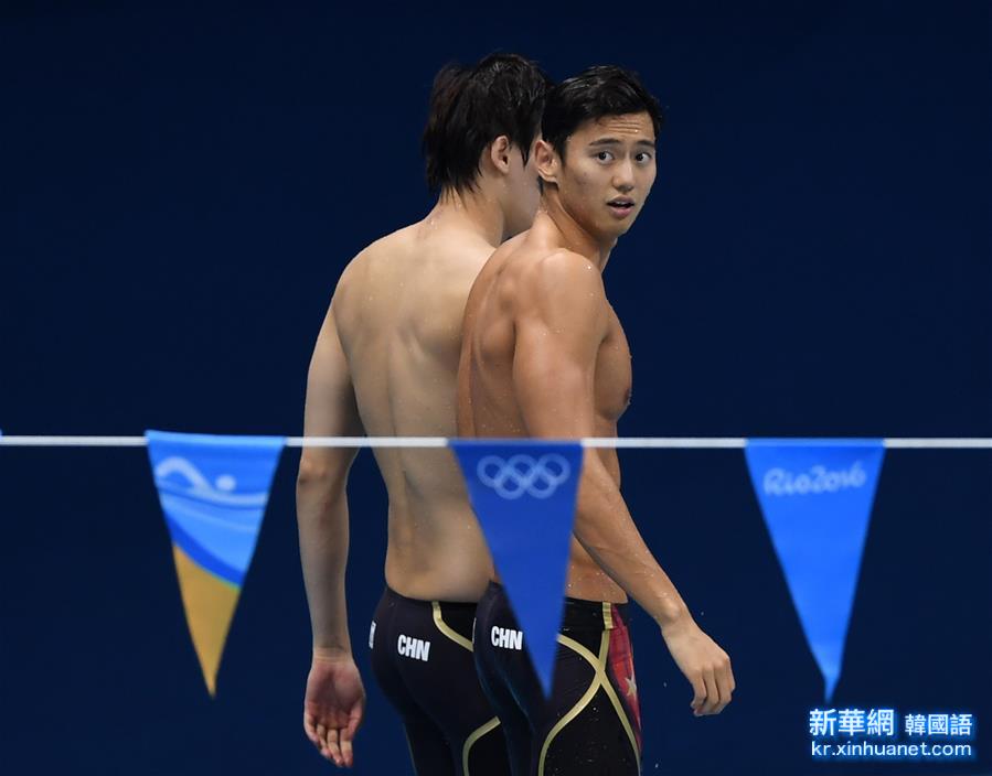 （裏約奧運會）（11）游泳——男子4x100米混合泳接力：中國隊成績被取消