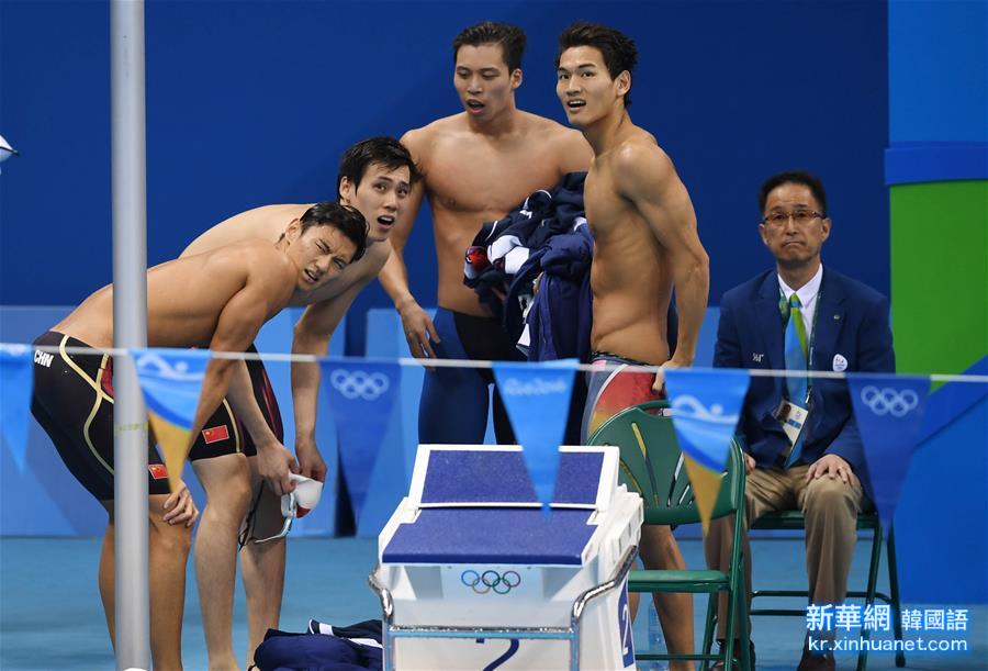（里约奥运会）（12）游泳——男子4x100米混合泳接力：中国队成绩被取消