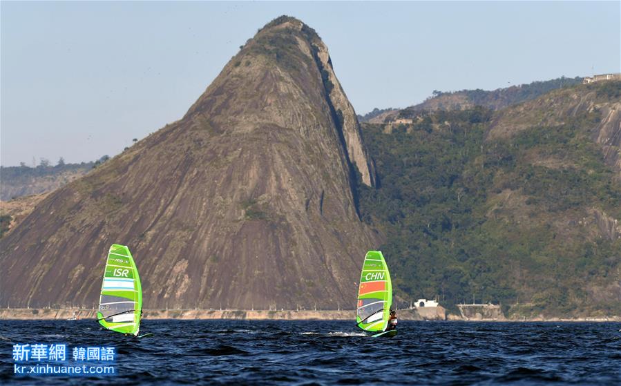 （里约奥运会）（16）帆板——女子RS:X级：陈佩娜获银牌