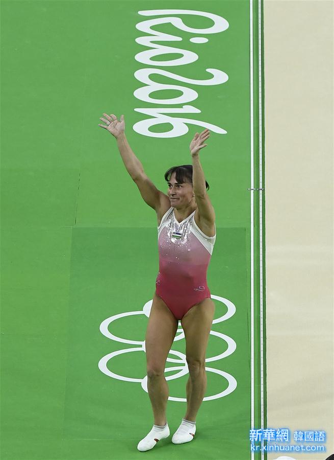 （里约奥运会）（21）体操——跳马决赛：丘索维金娜获第七