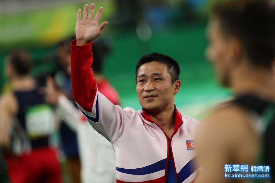 （裏約奧運會）（9）體操——男子跳馬：朝鮮選手奪冠