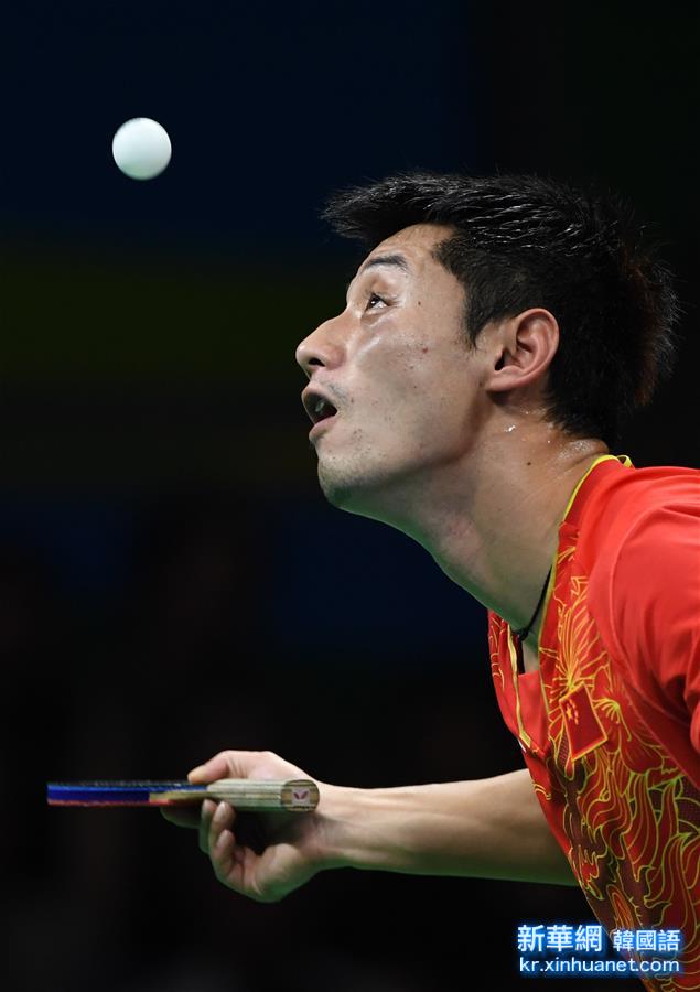 （裏約奧運會）（16）乒乓球——中國男團晉級決賽