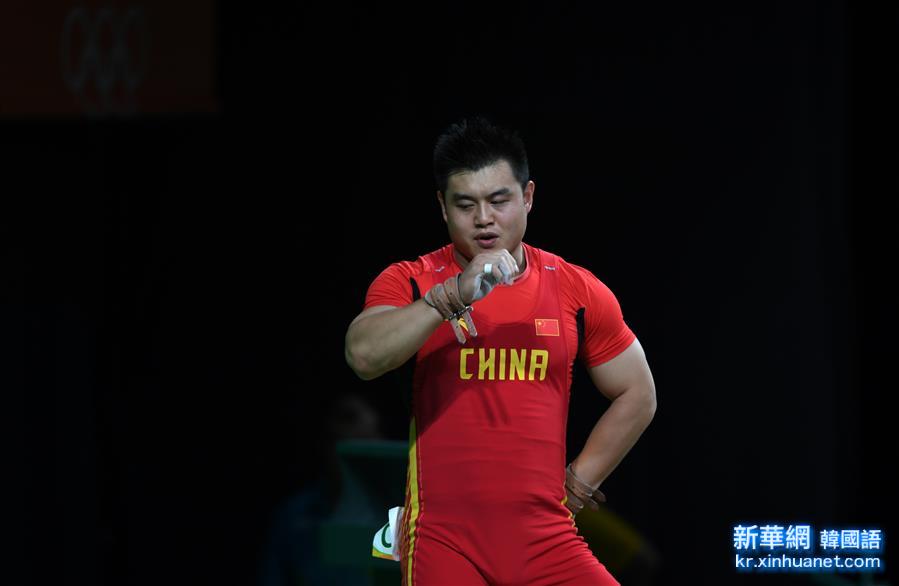 （里约奥运会）（6）举重——男子105公斤级：中国选手杨哲获第四名