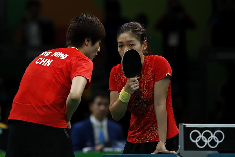 （里约奥运会）（16）乒乓球——中国女队夺金