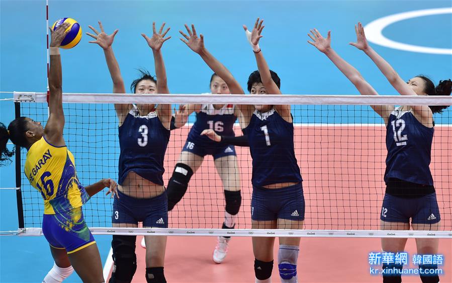 （里约奥运会）（13）排球——女排：中国队晋级四强