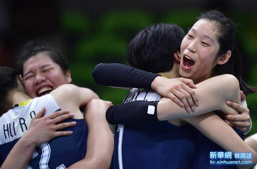 （裏約奧運會）（25）排球——女排：中國隊晉級四強