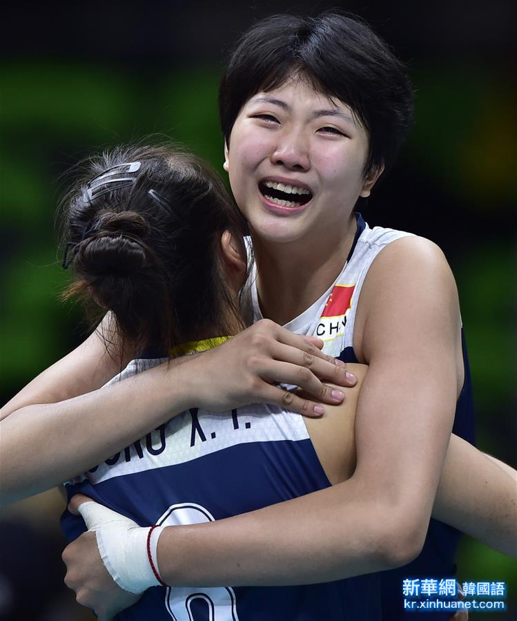 （裏約奧運會）（29）排球——女排：中國隊晉級四強