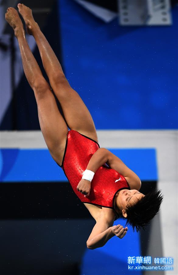 （裏約奧運會）（7）跳水——女子十米跳臺：中國選手包攬金銀牌
