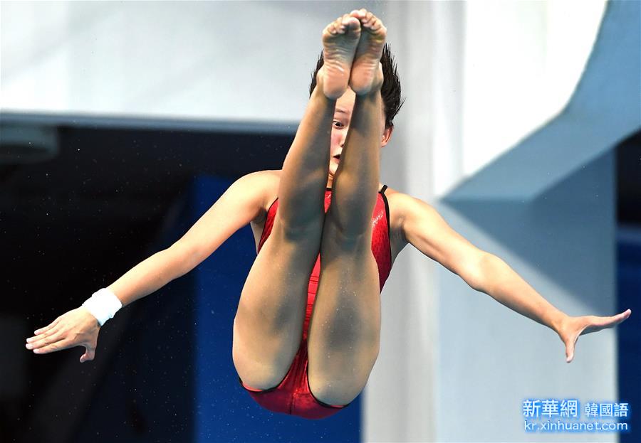（里约奥运会）（10）跳水——女子十米跳台：中国选手包揽金银牌