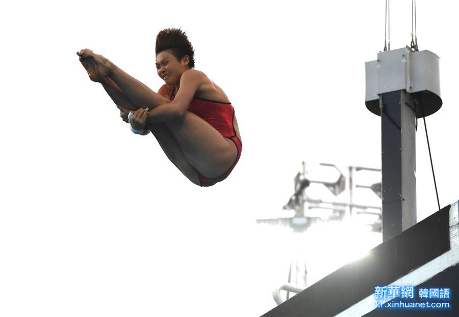（裏約奧運會）（13）跳水——女子十米跳臺：中國選手包攬金銀牌